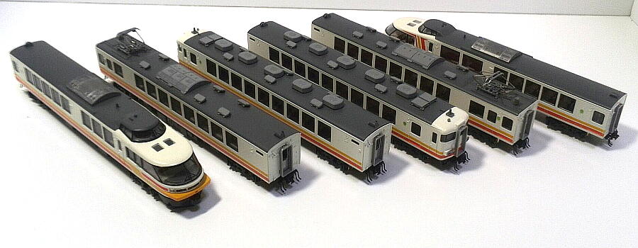 パノラマエクスプレスアルプス（KATO製品小加工） - 信濃の国から