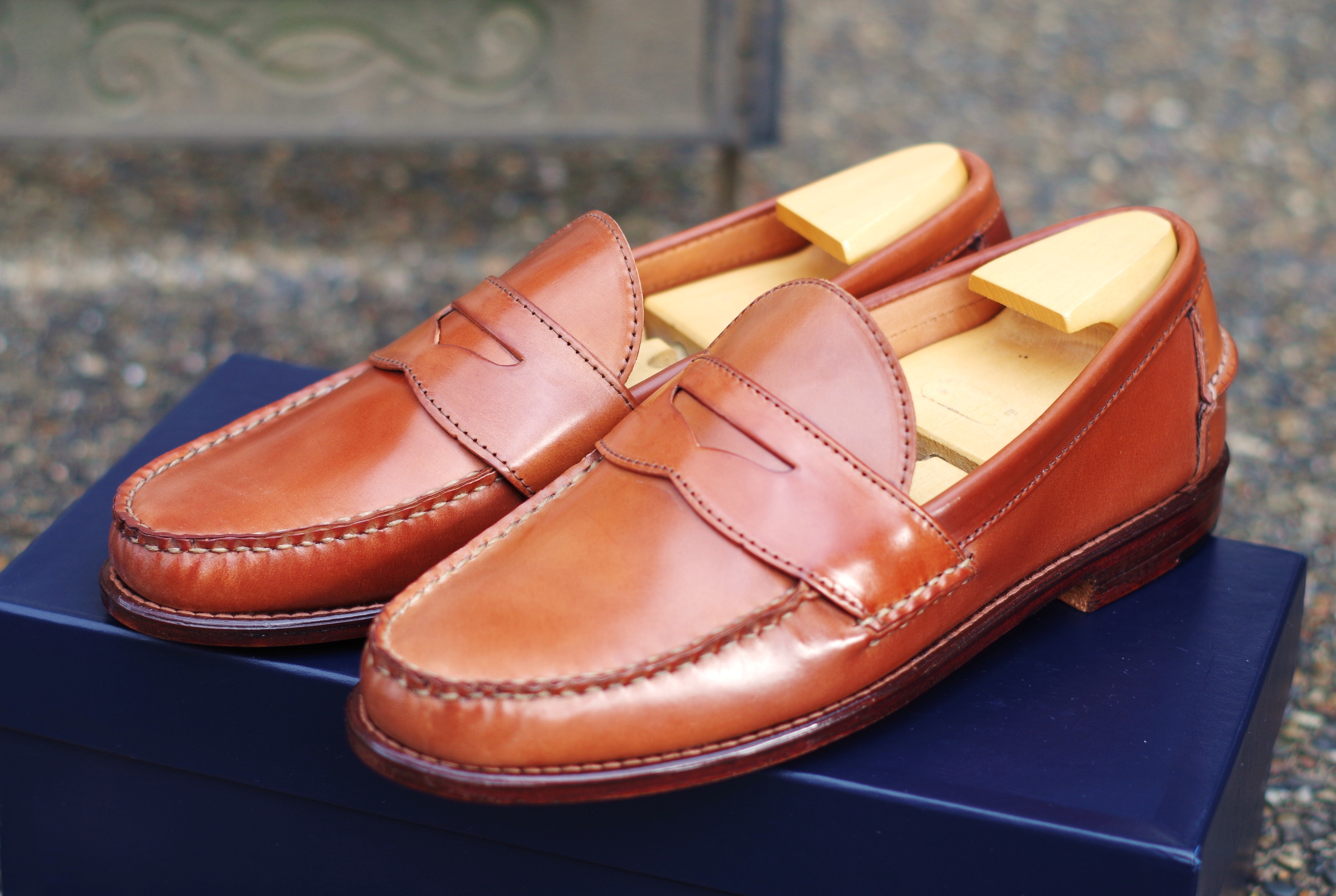 ラルフローレンのウィスキーコードバン・ローファー。 | N.O.S. w/box