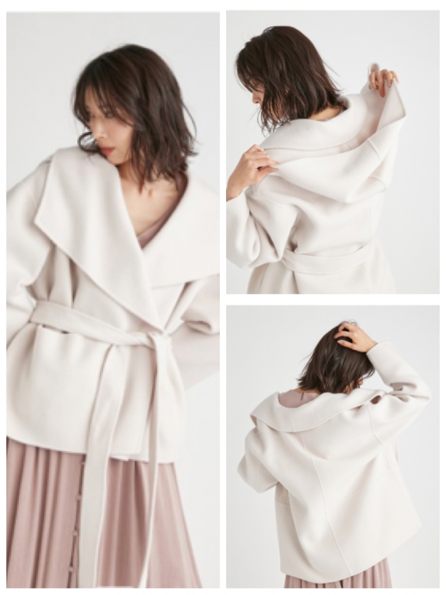 新作！2wayフードショートリバーコート | FRAY I.D | ショップブログ