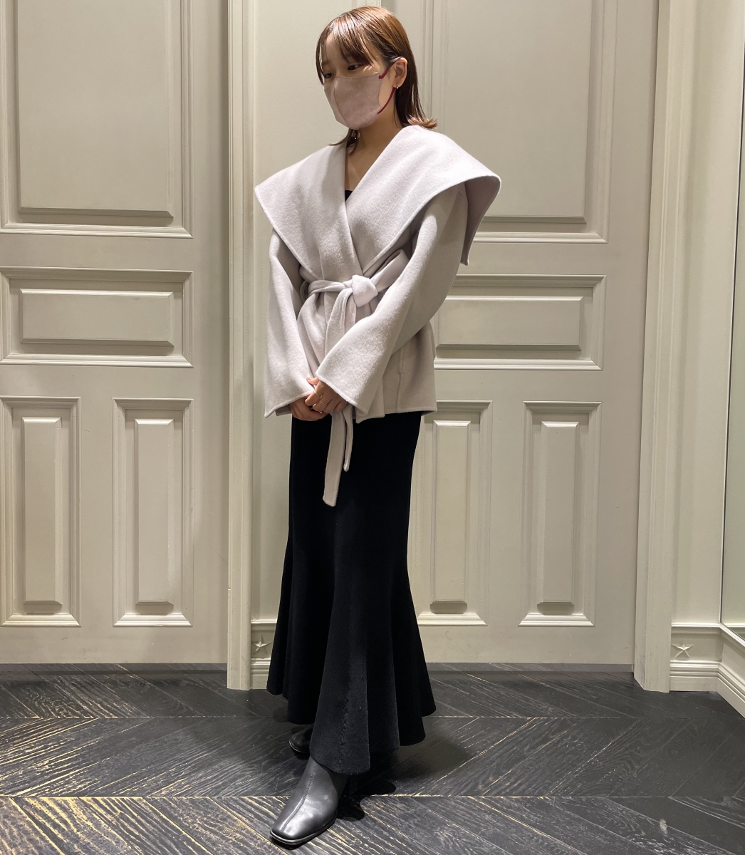 新作！ショールカラーショートリバーコート | FRAY I.D | ショップ