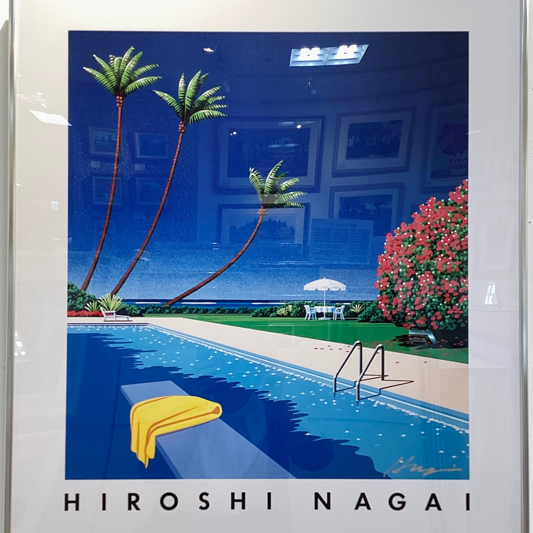 永井博 直筆サイン入り ポスター2枚セット FAVORITE POSTER ② 永井博