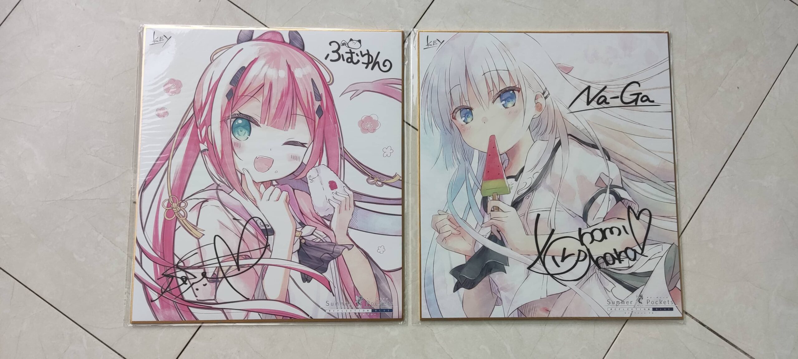 Summer Pockets REFLECTION BLUE 豪華限定版早期予約色紙付き/通販