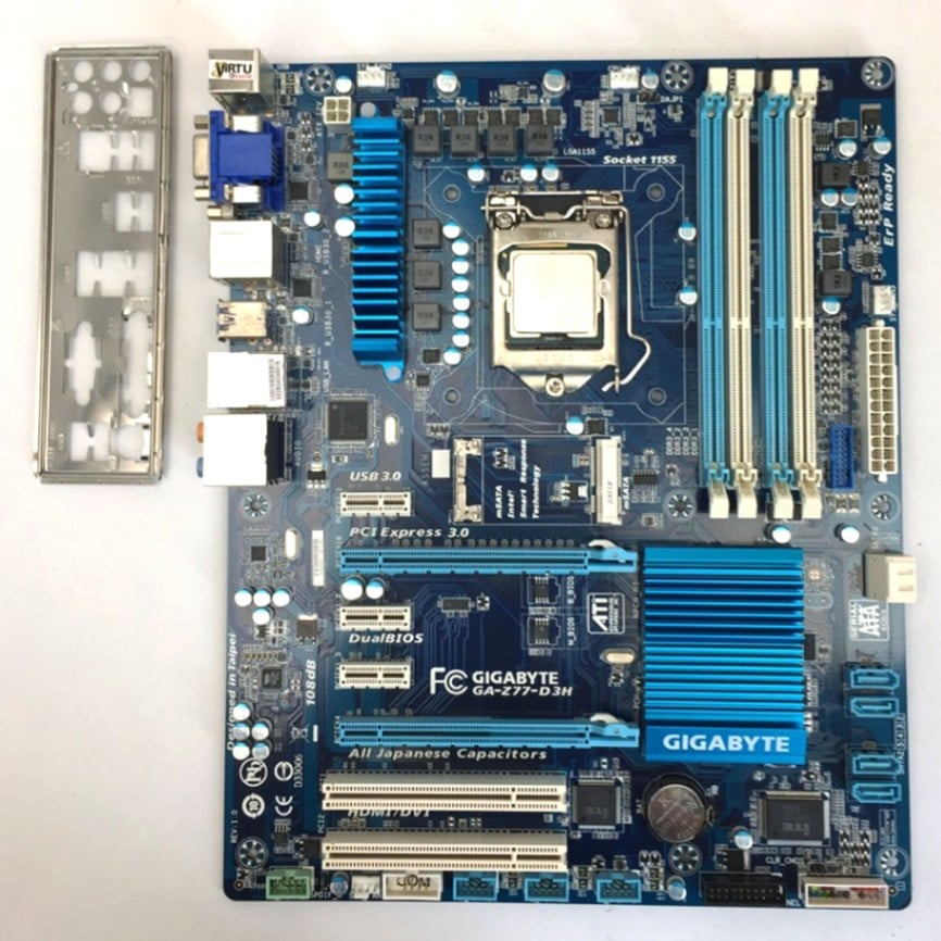 お宝発掘市！】GIGABYTE CPU+マザーボードセット：Core i7-3770 & GA