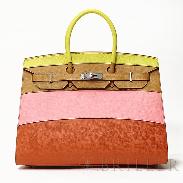 旅のお供に虹色を【HERMES エルメス バーキン セリエ 35 レインボー