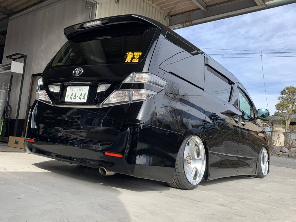 トヨタヴェルファイアANH20車探しとカスタムセット、完成して納車致し