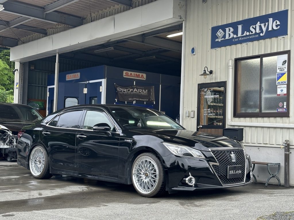 AWS210クラウンテイン車高調取付セッティング | B.L.styleブログ