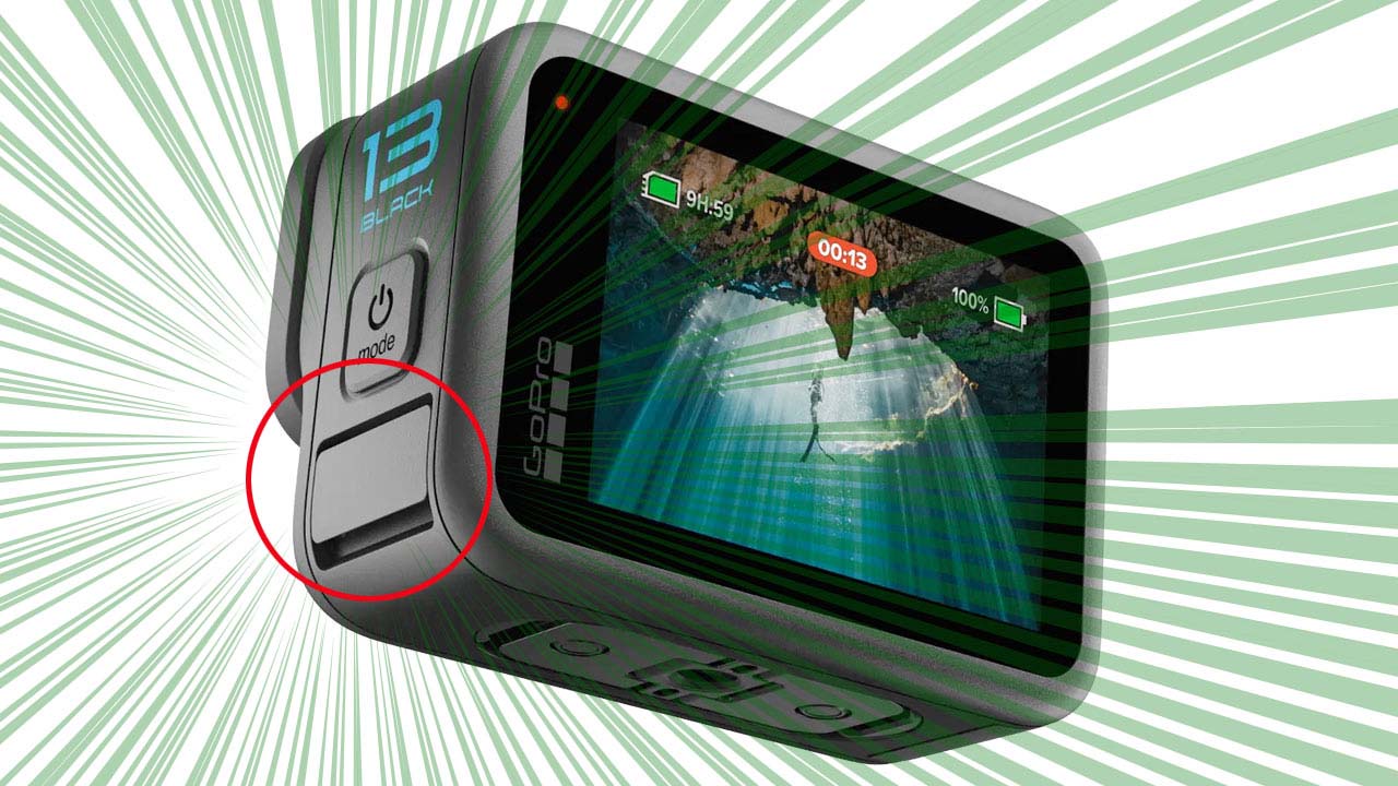 GoProのこのドアみたいなやつ開けると何が起きるの？（間違った回答集