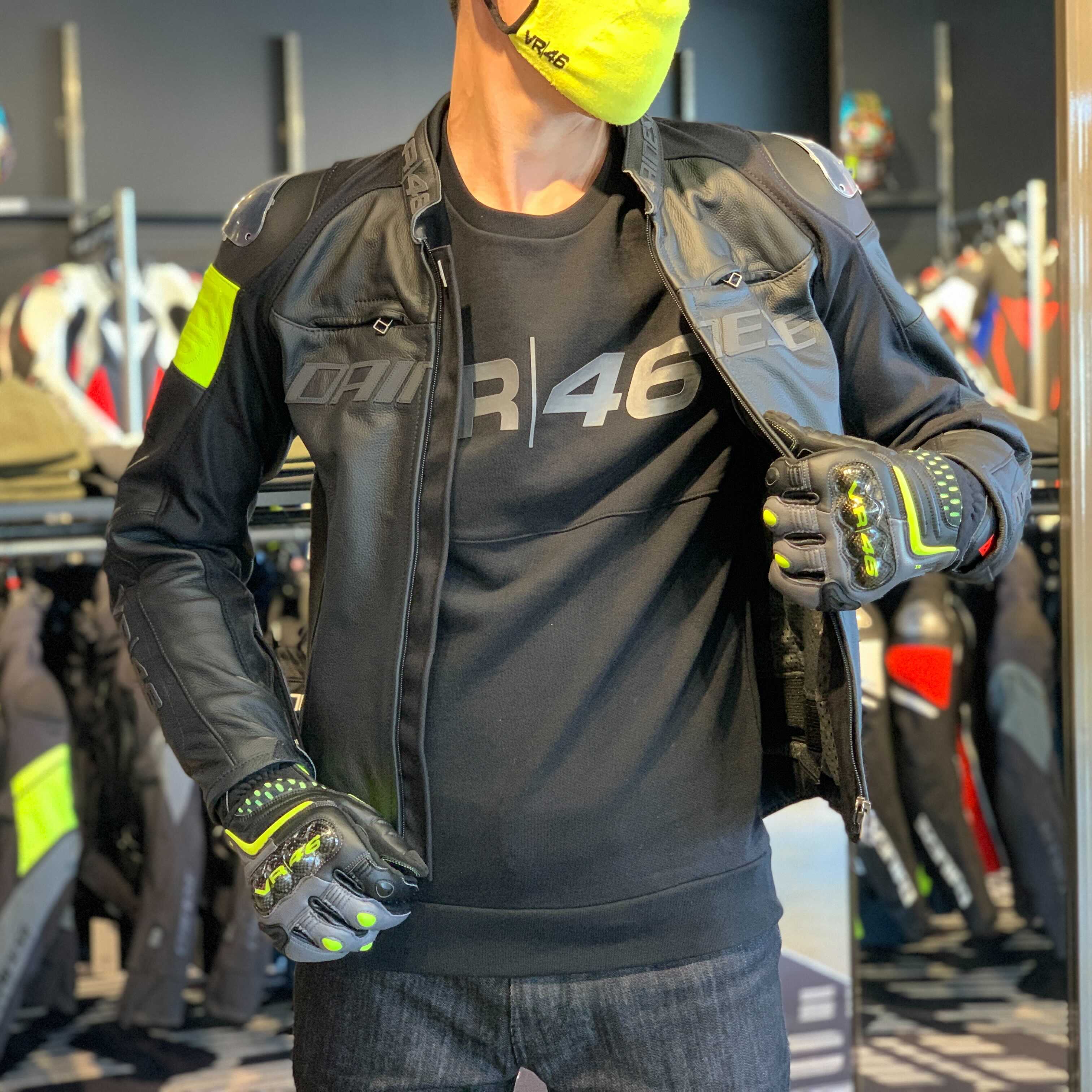 DAINESE×VR46コラボデザイン
