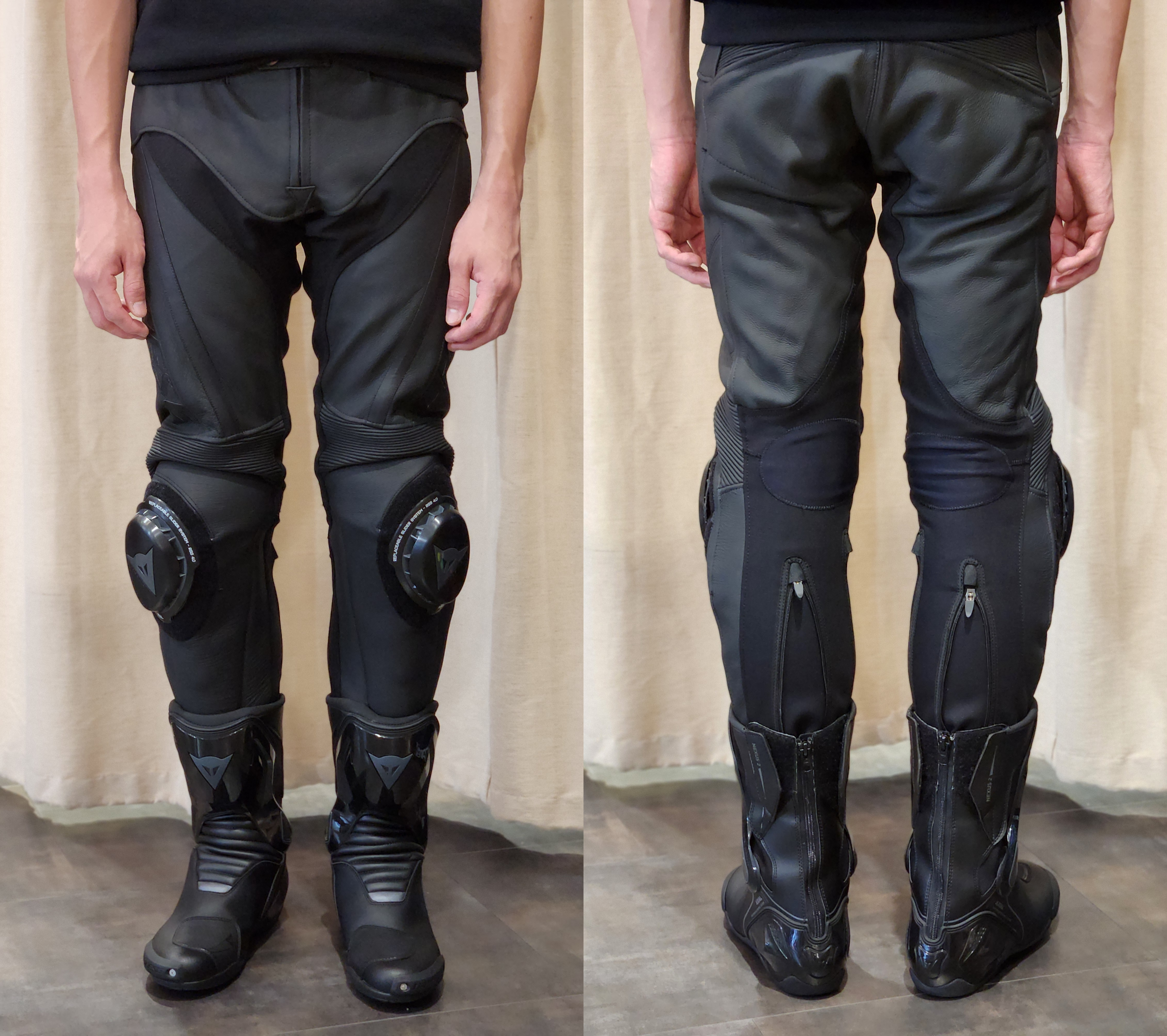 快適性と安全性を兼ね備えたスポーツライディングレザーパンツ【DELTA 4】