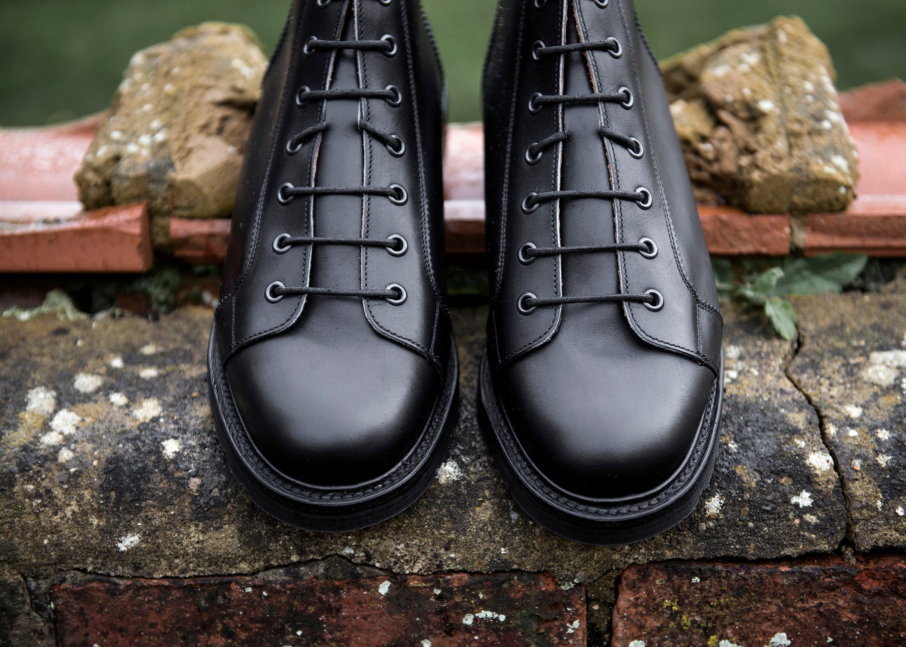 SOLOVAIR (ソロヴェアー/ソロベアー) 】”Black” モンキーブーツ - 革靴