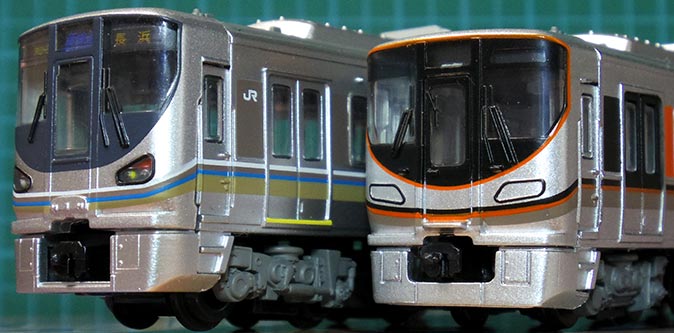 Bトレ323系大阪環状線をゲット！組み立て時、側面ライトに気を付ける