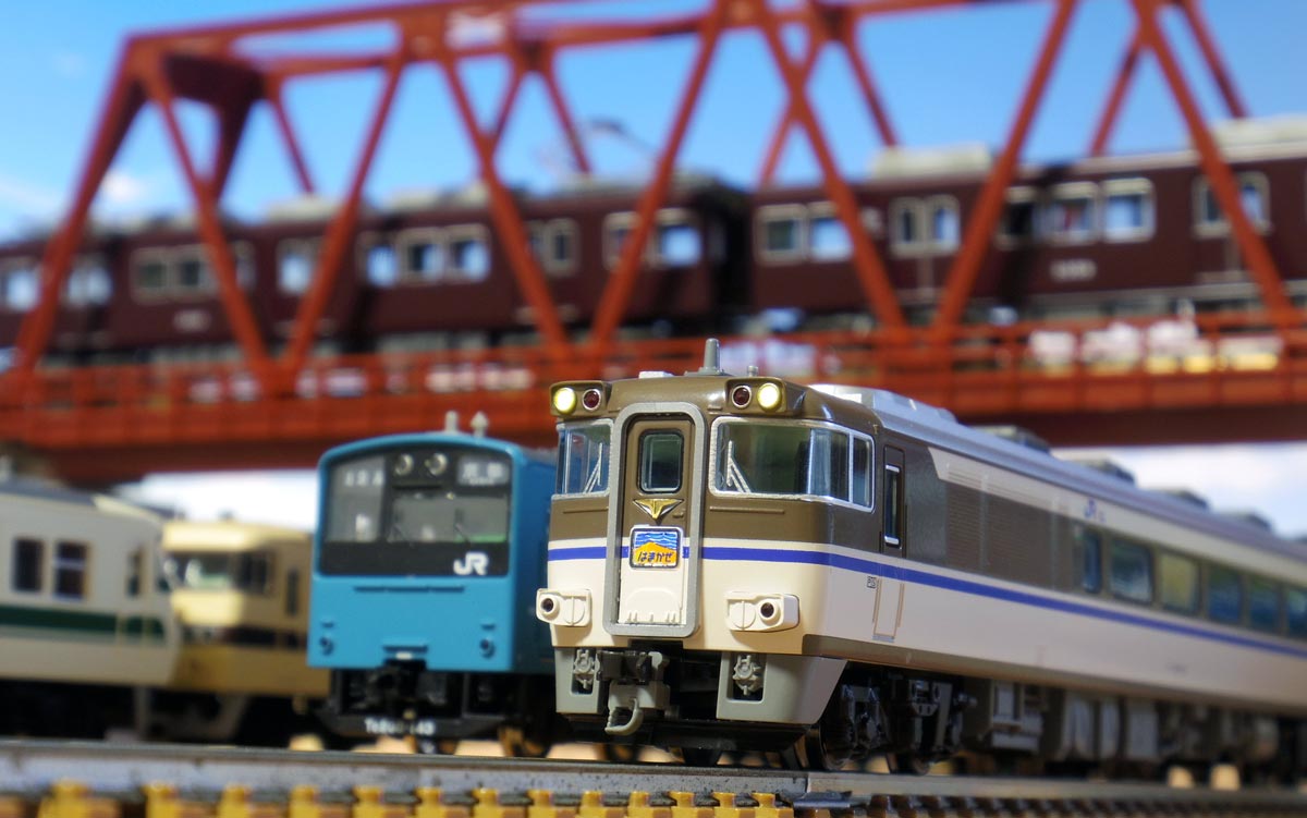 いぶし銀のディーゼル特急、KATOキハ181系『はまかぜ』をゲット!(10