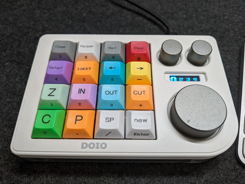 左手デバイス DOIO KB16 導入 | Silent Dream