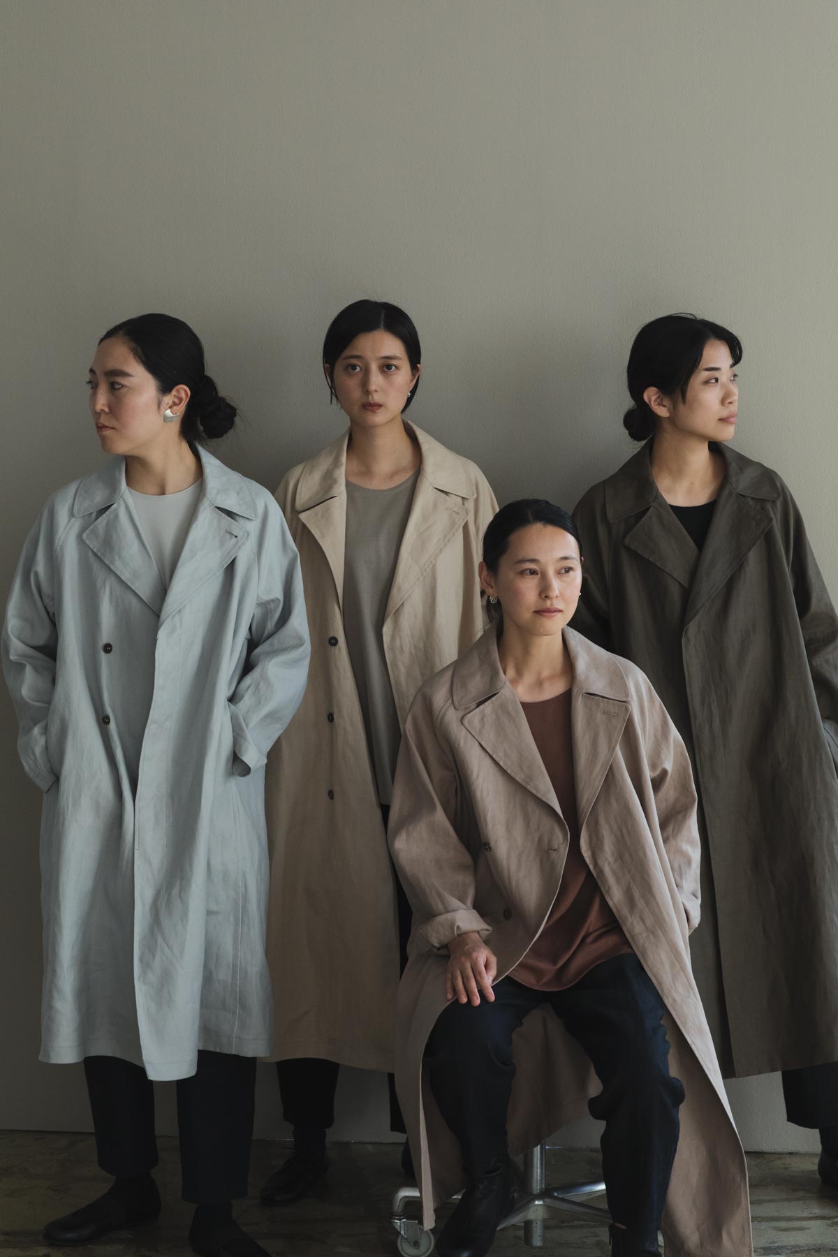 麻帆布のコート | Jurgen Lehl etc.