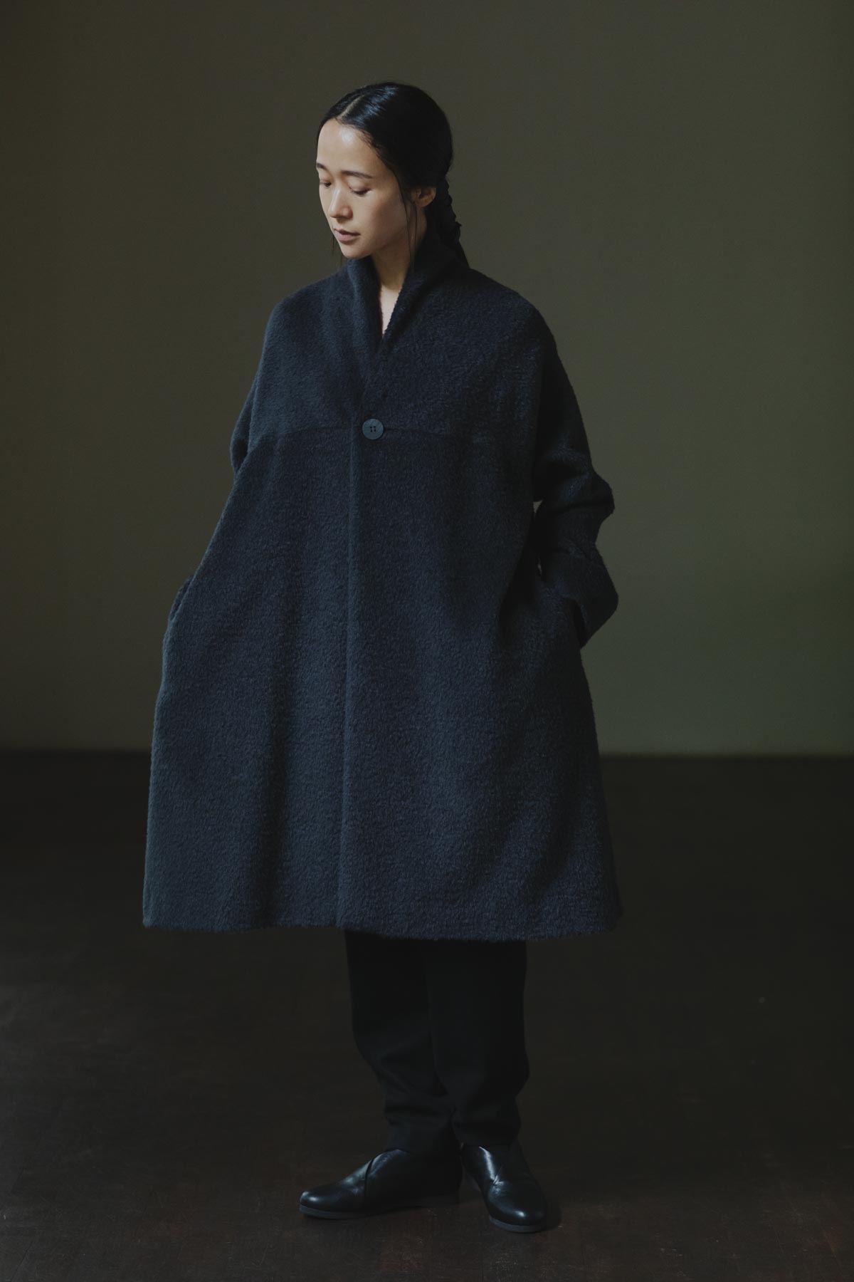 アルパカシャギーのコート | Jurgen Lehl etc.