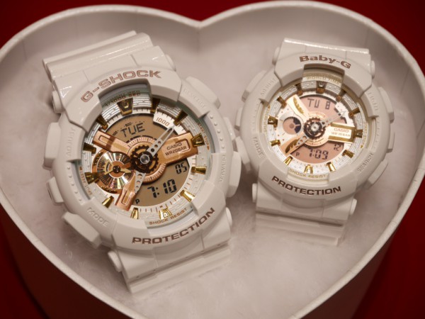 G-SHOCK 恋人たちに贈るクリスマス限定ペア「ラバーズコレクション