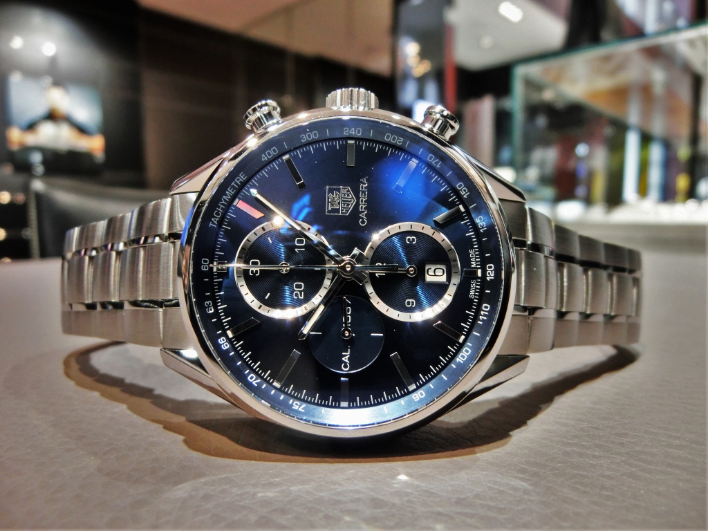 タグ・ホイヤー ワンショット限定モデル カレラ 1887 クロノグラフ が