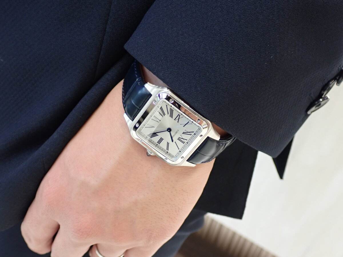 カルティエ】『サントス ドゥ カルティエ』、『サントス デュモン』っ