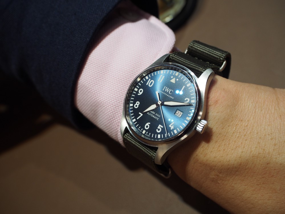 お客様のお時計紹介】S様ご愛用のIWC『パイロット・ウォッチ・マーク