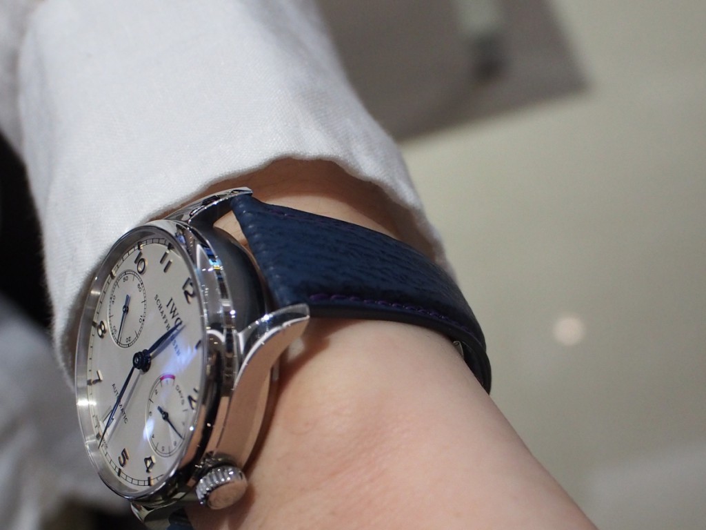 ポルトギーゼユーザー必見！ラバーが裏打ちされたオーダーストラップ