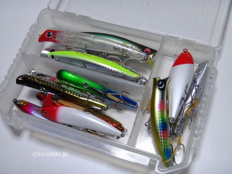 メイホウ VW-2010ND-Tと輪ゴムを使ってシーバスルアーを収納 ｜ blog