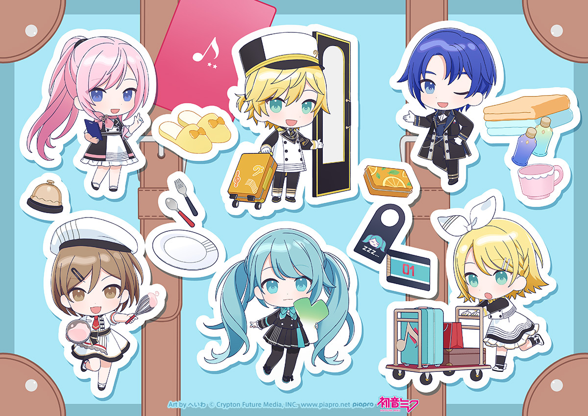 初音ミク×ヴィラフォンテーヌ』ホテルとのコラボレーション宿泊プラン