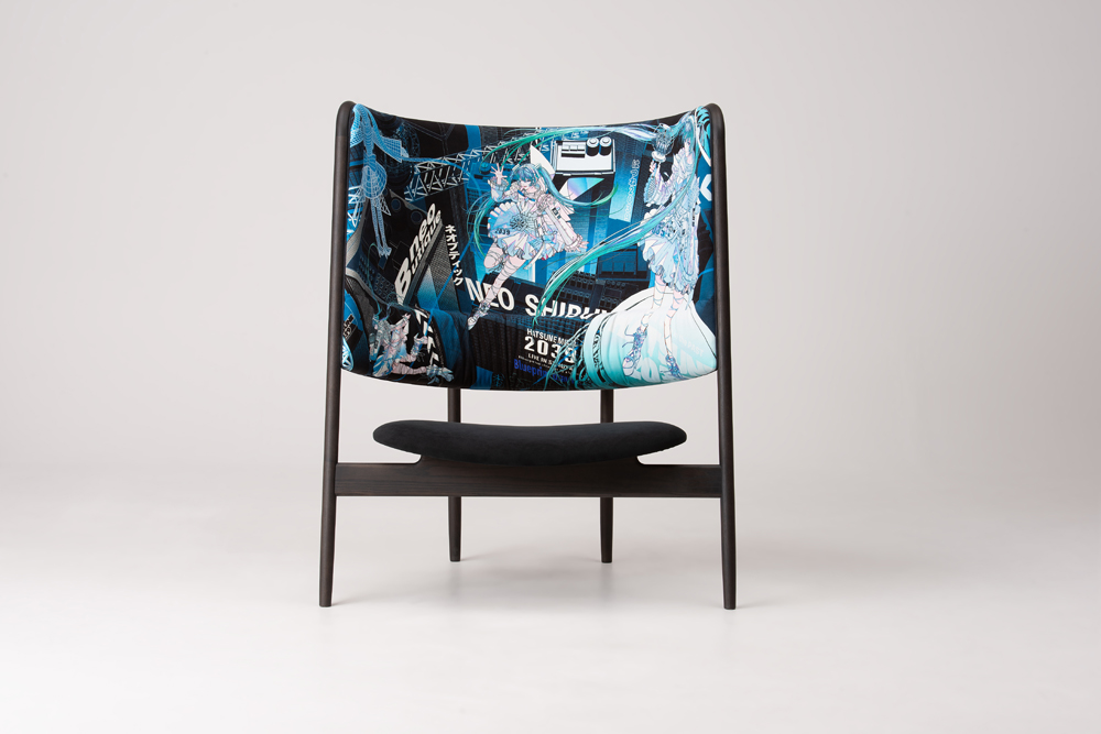 カンディハウスより「初音ミク アートチェアー」が登場！7月18日より