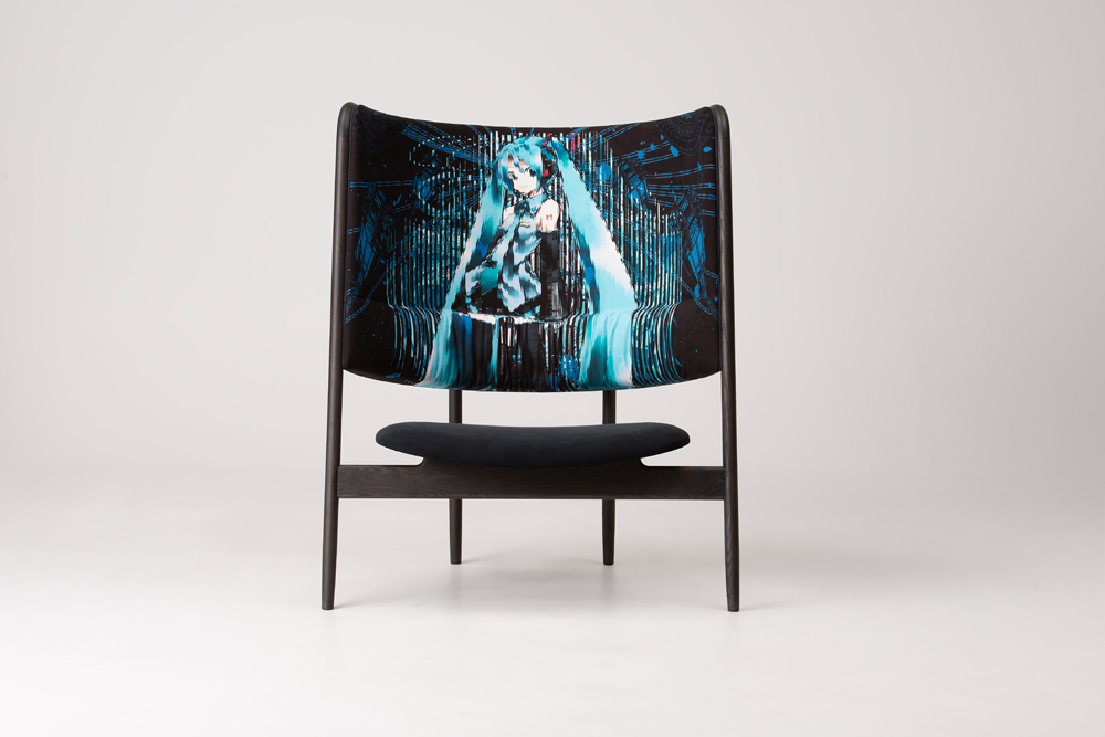 カンディハウスより「初音ミク アートチェアー」が登場！7月18日より