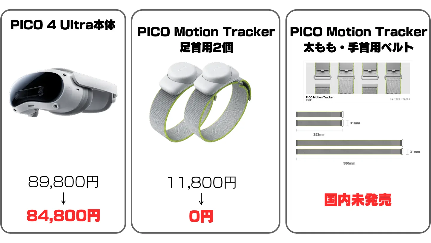 セール】「PICO 4 Ultra – Black Friday Special Box 2025」を11月21日