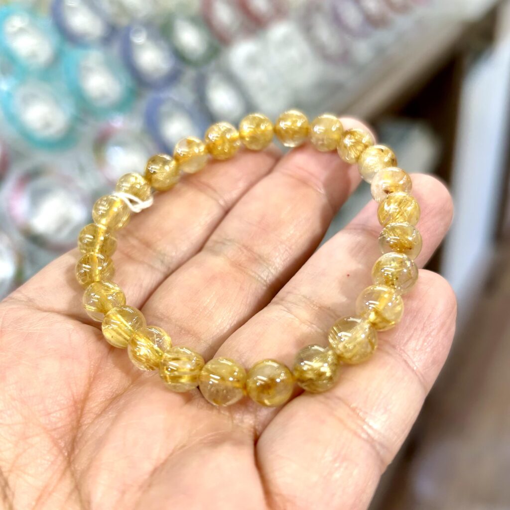 新社会人の方にオススメ！ゴールドルチルクォーツ｜4月9・10日新着