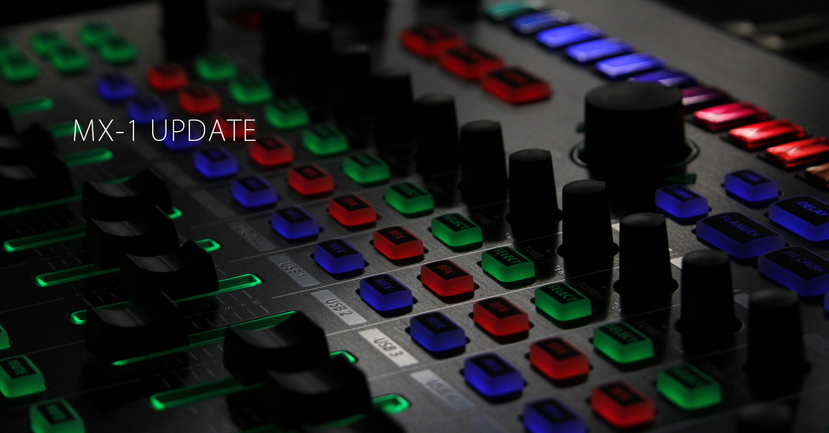 Roland - Blog - Information - 【INFO】Mix Performer MX-1 活用術
