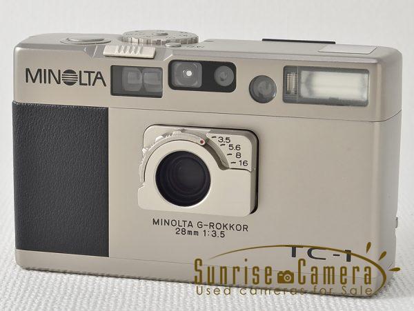 MINOLTA（ミノルタ）TC-1／最小・至高の高級コンパクトサンライズ