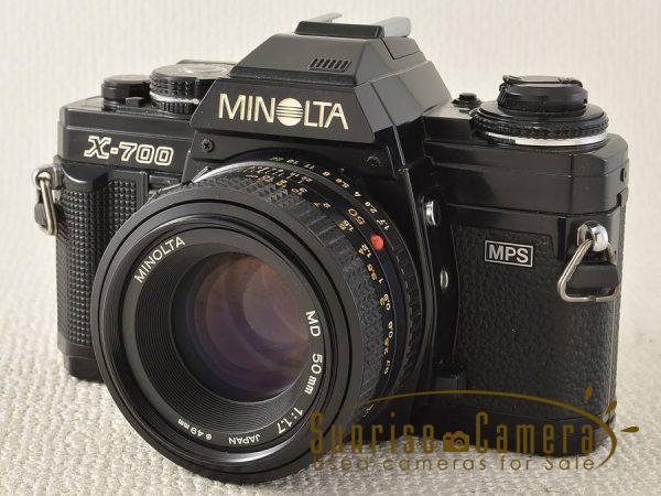 MINOLTA X-700／ミノルタMF一眼レフの完成形サンライズカメラ公式