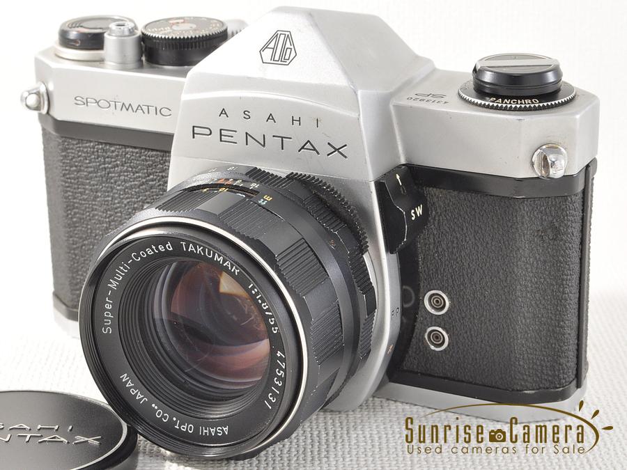 60年代フィルム一眼レフカメラのスタンダードサンライズカメラ公式