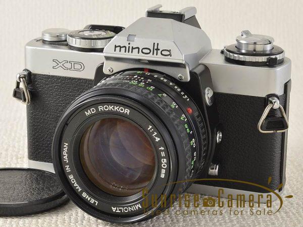 MINOLTA（ミノルタ）XD／世界初の両優先一眼レフは上質な操作感が