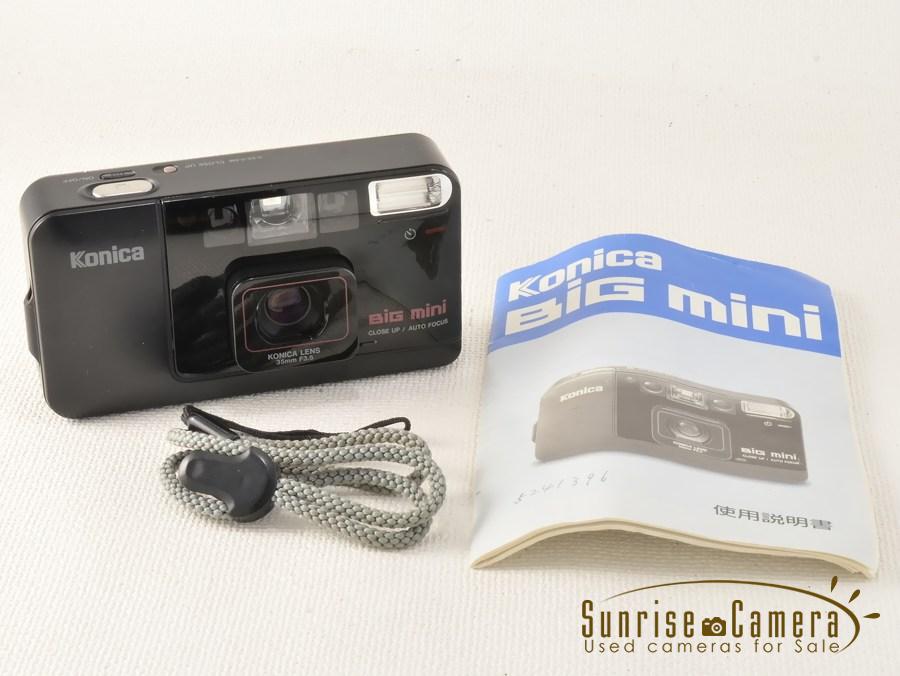 Konica（コニカ）BiG miniシリーズ／ シンプルな薄型AFコンパクトの