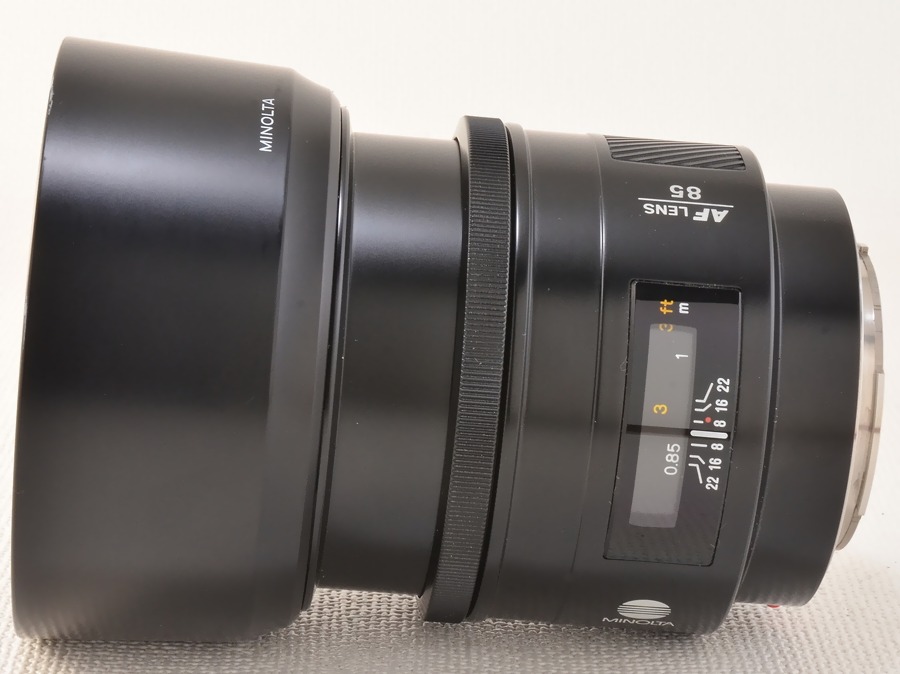 オールドレンズ撮り比べ12] MINOLTA α9と AF 85mm F1.4の組み合わせが