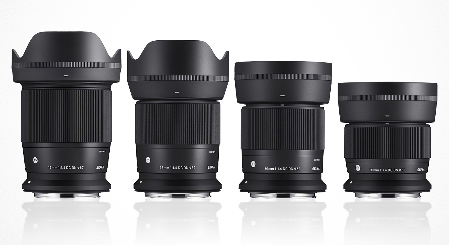 First Look: SIGMA F1.4 DC DN Prime Lenses for Canon RF Mount