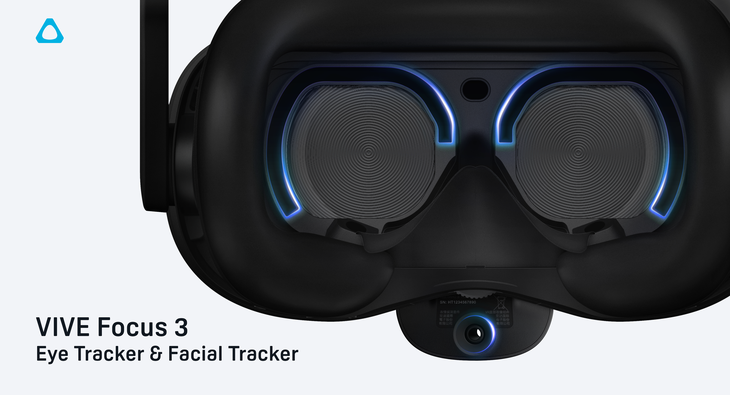 VIVE Focus 3 gets Facial Tracker, and Eye Tracker | VIVE Blog