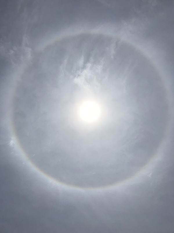 大きな丸い虹が県内各地で！ – MBCブログ