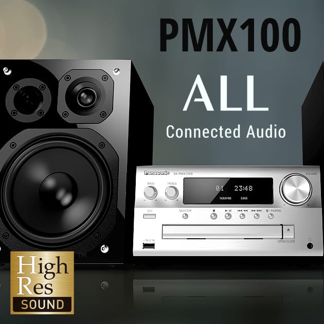 Classic design meets futuristic audio in our flagship PMX100