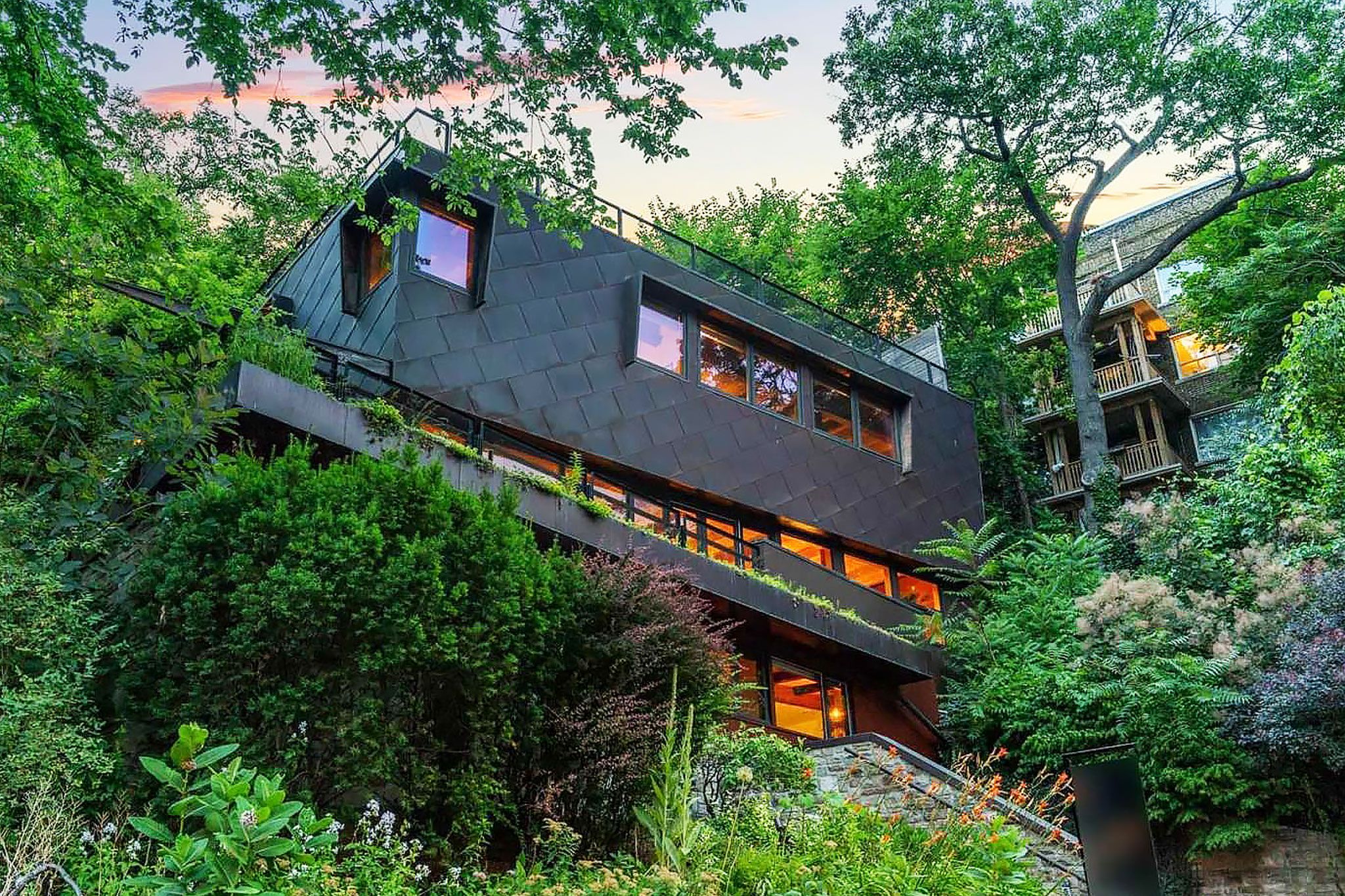 This impeccably-designed $5 million Toronto home was built into