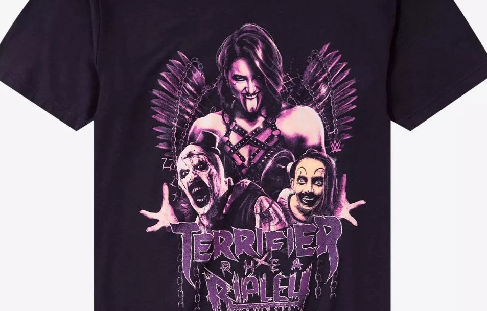 Rhea Ripley and 'Terrifier' Join Forces for Official T-Shirt