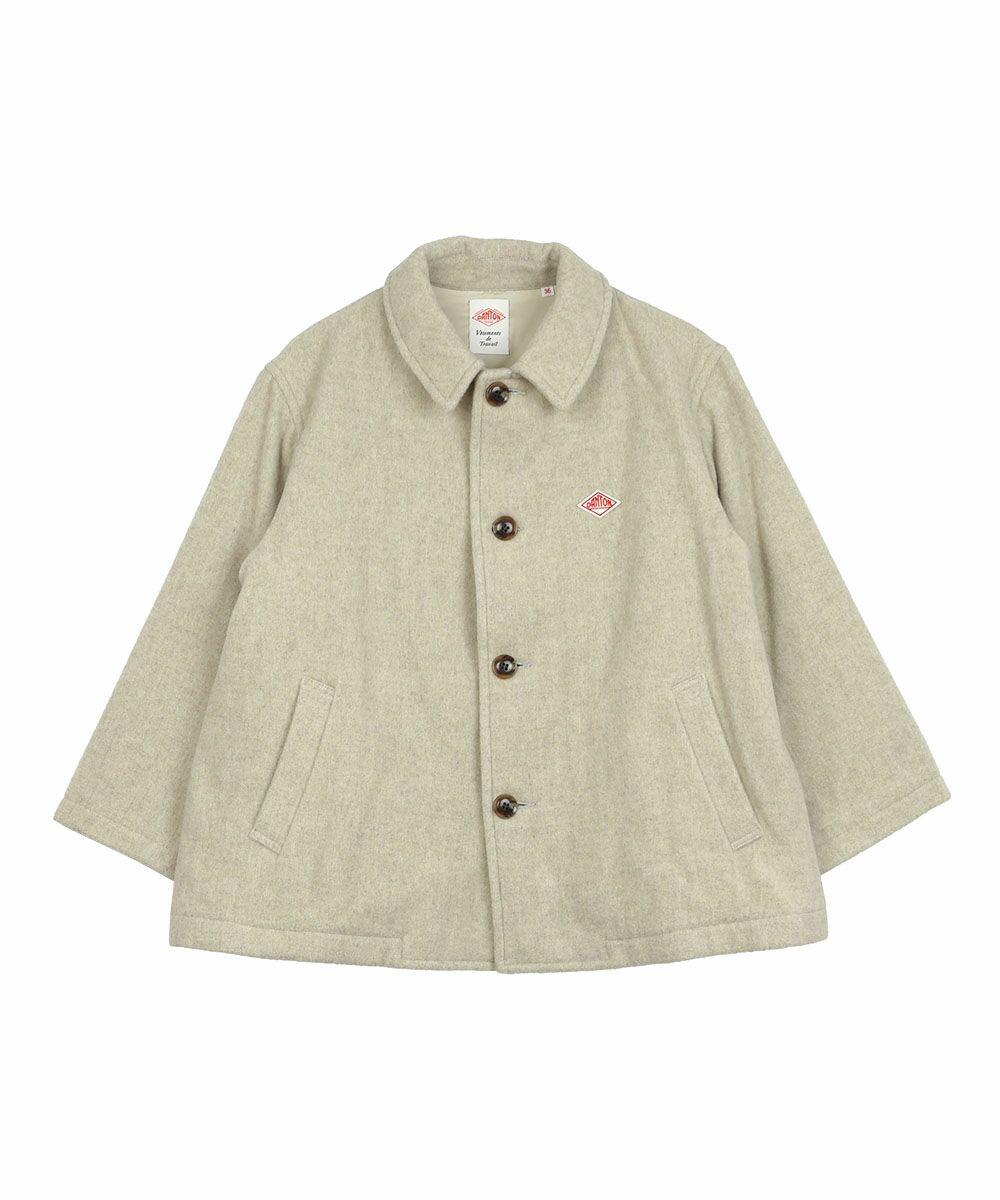 DANTON(ダントン)ギャザーショートコート | BLEU COMME BLEU(ブルー