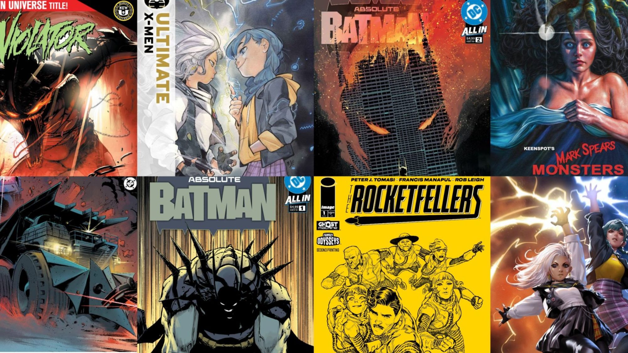 PrintWatch: Absolute Batman, Ultimate X-Men, Rocketeers & Spawn