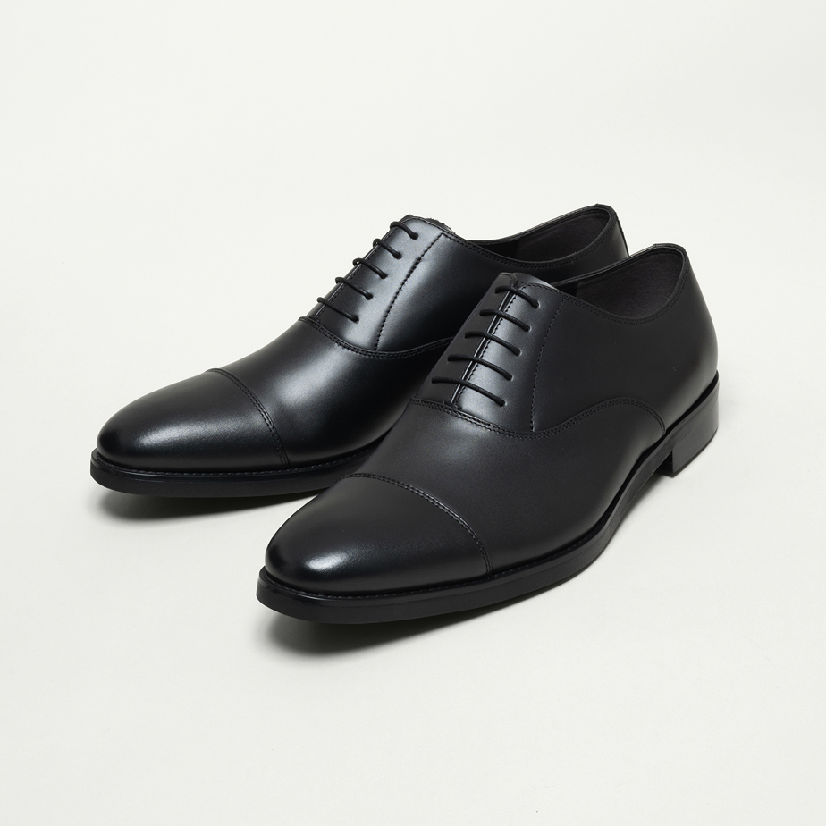 ビジネスシューズ(ストレートチップ・内羽根式・レザーソール)｜LIB