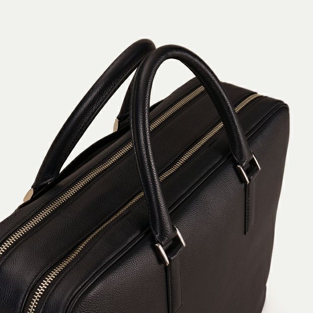 ニールバレットレザー ビジネスバッグ 黒 ニールバレットレザー