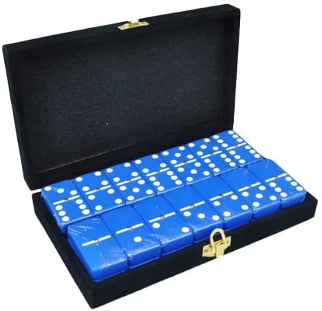 Jumbo Double 6 Domino Set - Velvet Box | Blatt Billiards