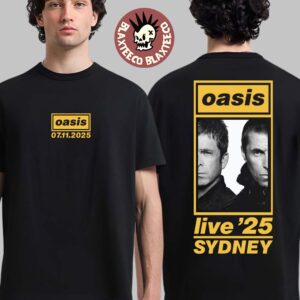 Oasis Live 25 Tokyo On October 26 2025 Merch T-Shirt - Blaxteeco