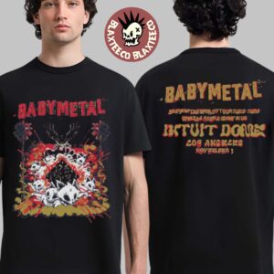 Babymetal Los Angeles 2025 Pop Up Shop Tee At Intuit Dome On
